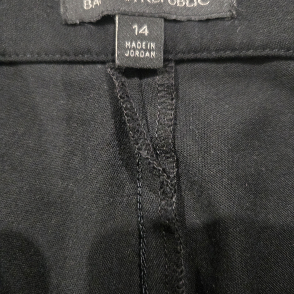 Banana Republic Women's 14 Black Ankle Pants - Picture 2 of 7